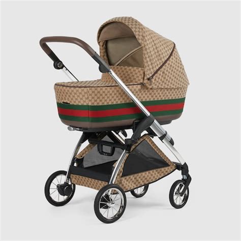 pousette gucci|gucci stroller canvas.